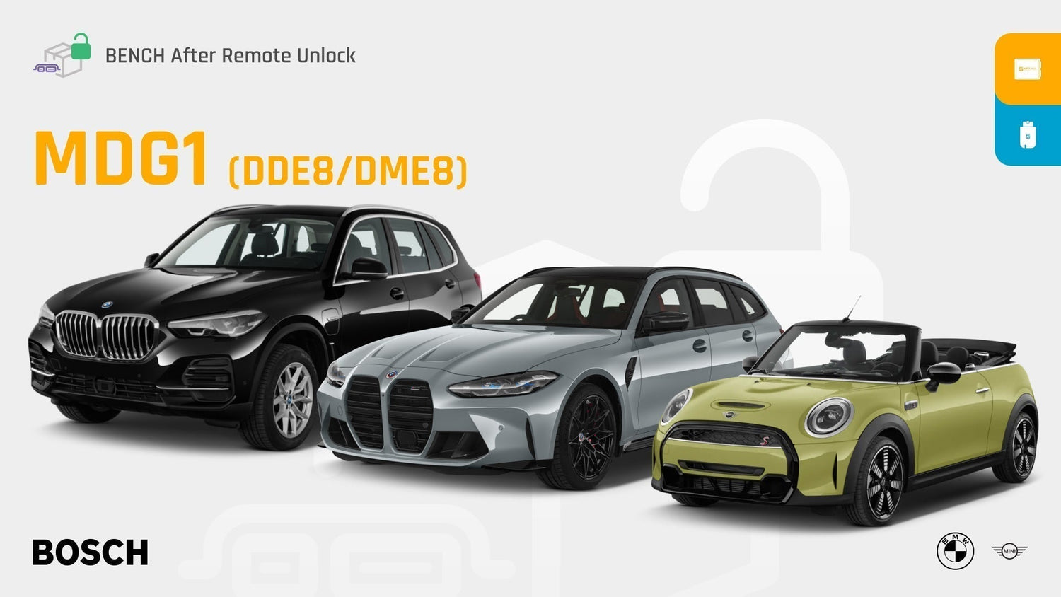 Bosch MDG1 DDE8/DME8 2020+