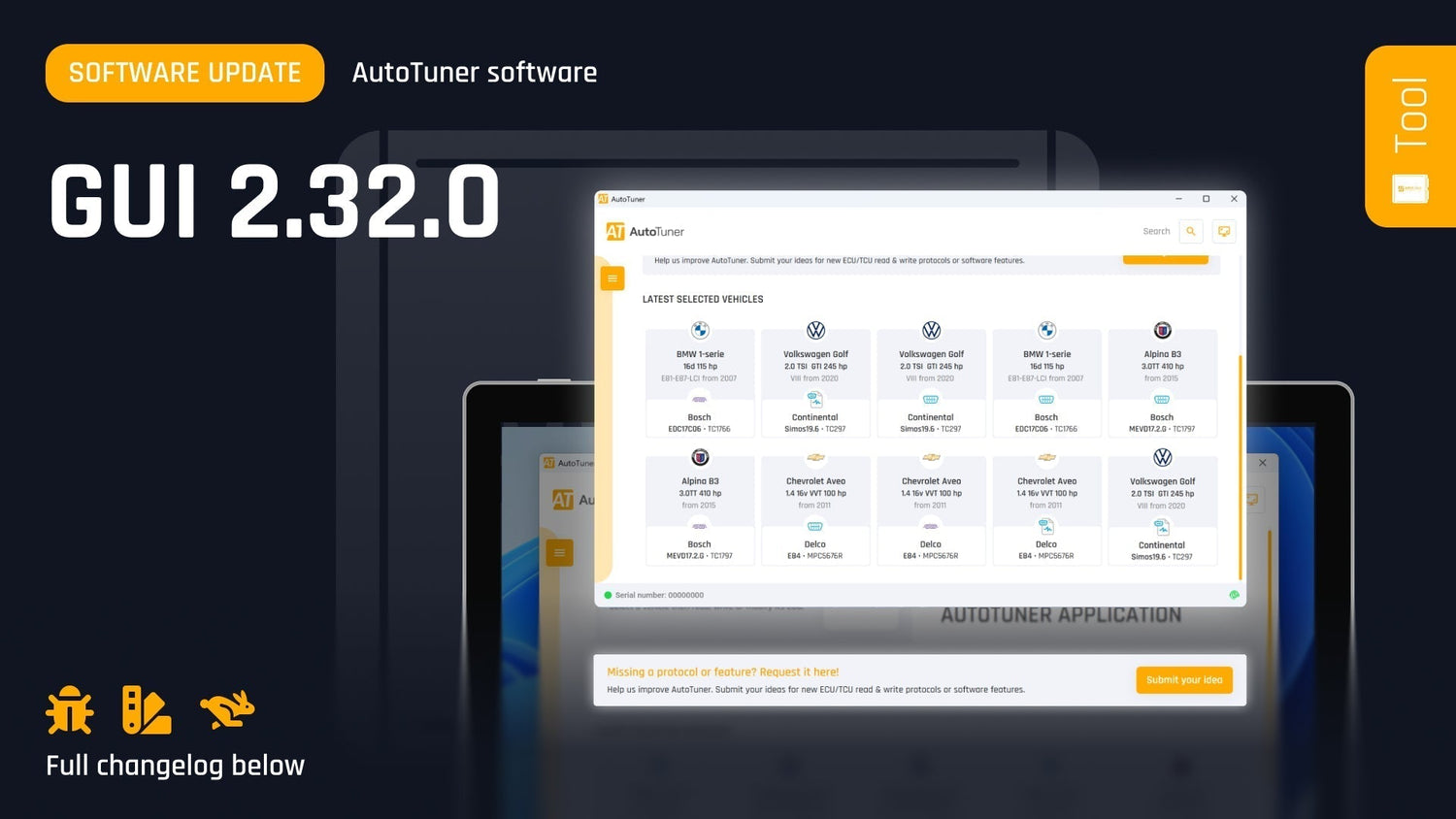 Software Update: AutoTuner GUI v2.32.0 is now available