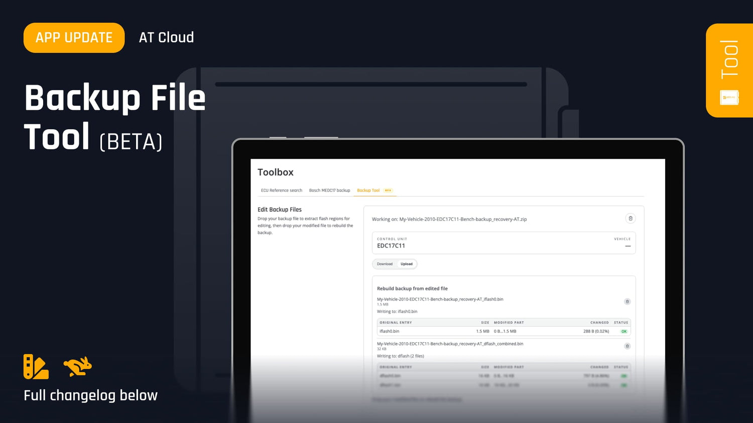 New Backup File Tool (BETA)