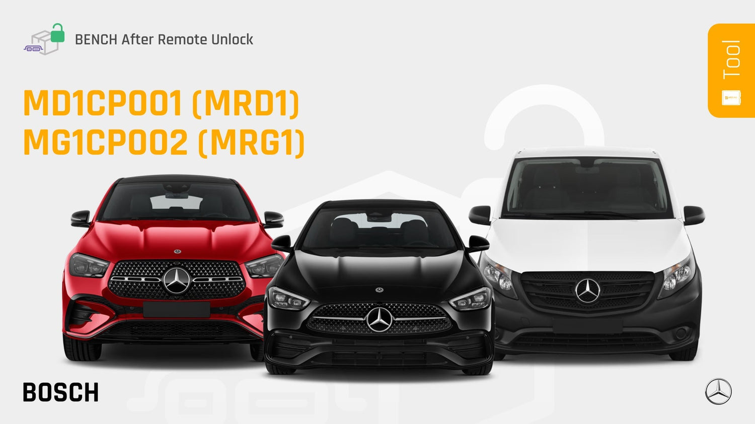 Mercedes Bosch MDG1 MRD1/MRG1 2020+