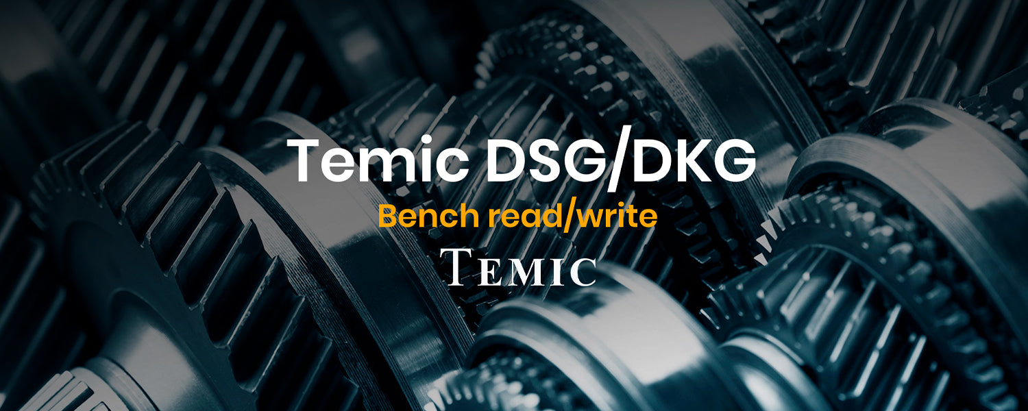 Temic DSG/DKG gearboxes - Bench read/write