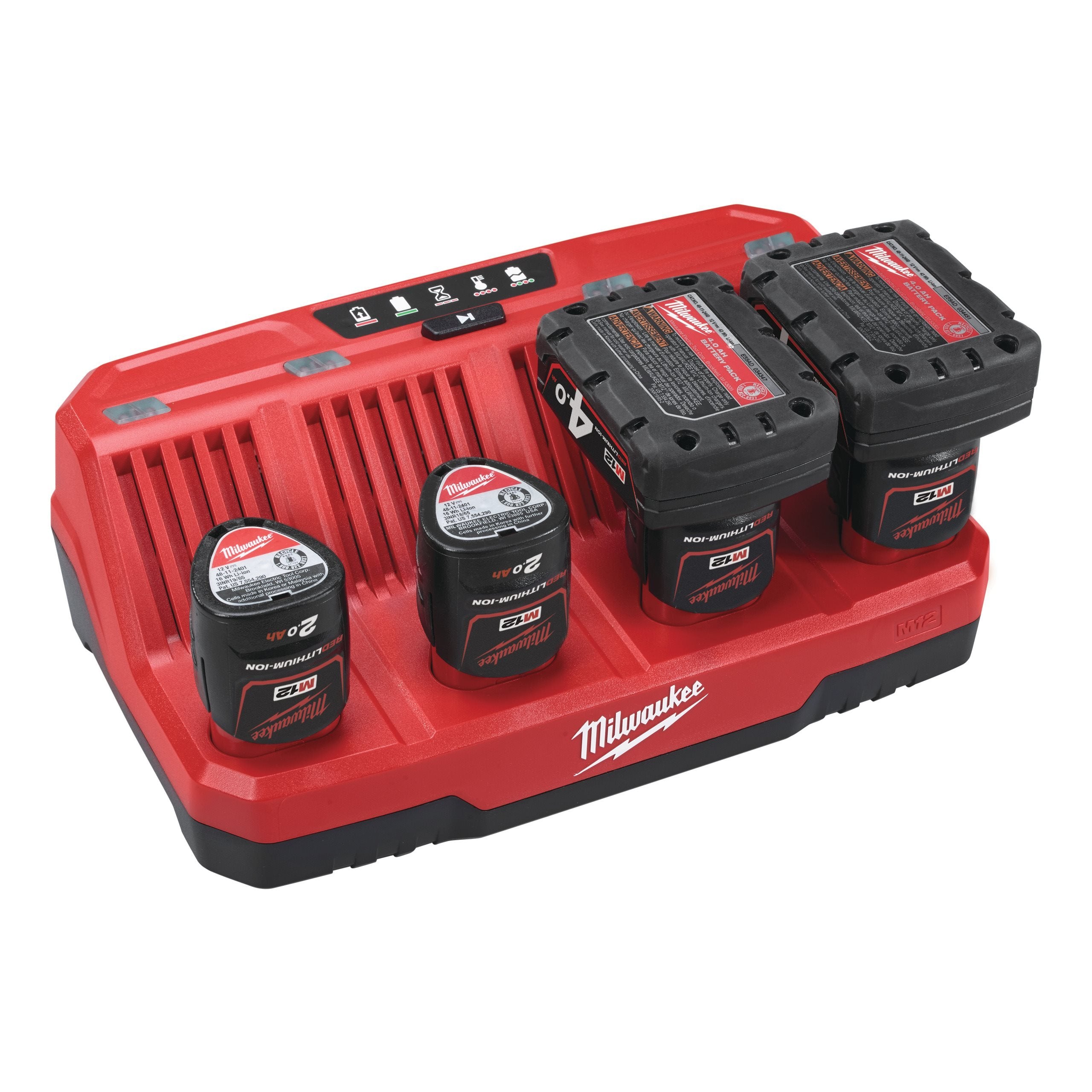 CHARGEUR M12™ 4 BAIES
