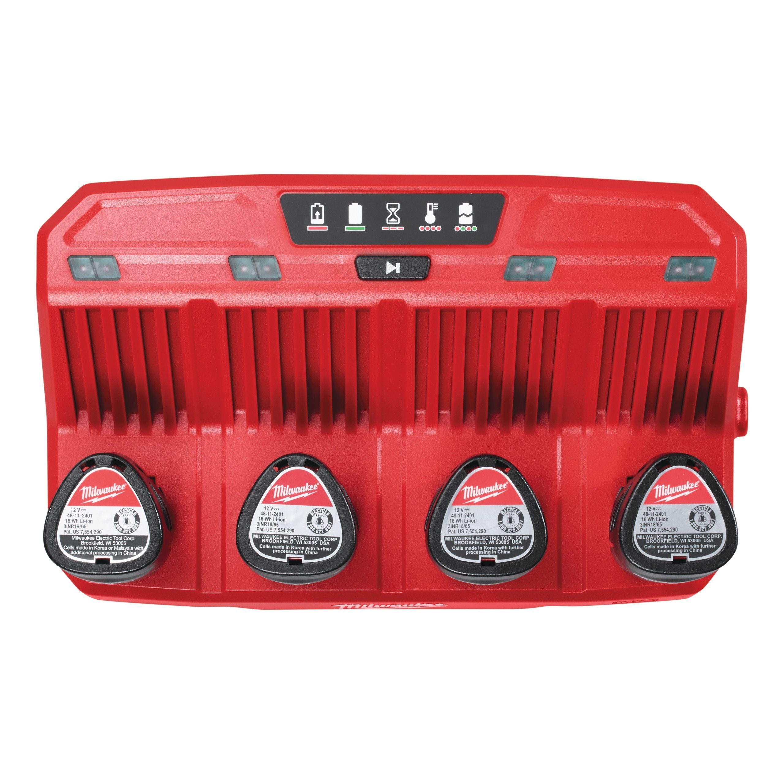 CHARGEUR M12™ 4 BAIES