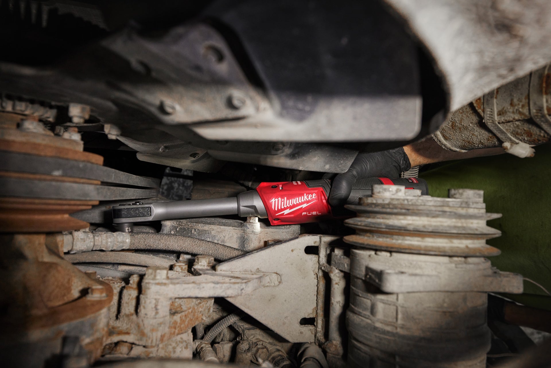 Clé à cliquet traversante M12 FUEL™ INSIDER ™ 