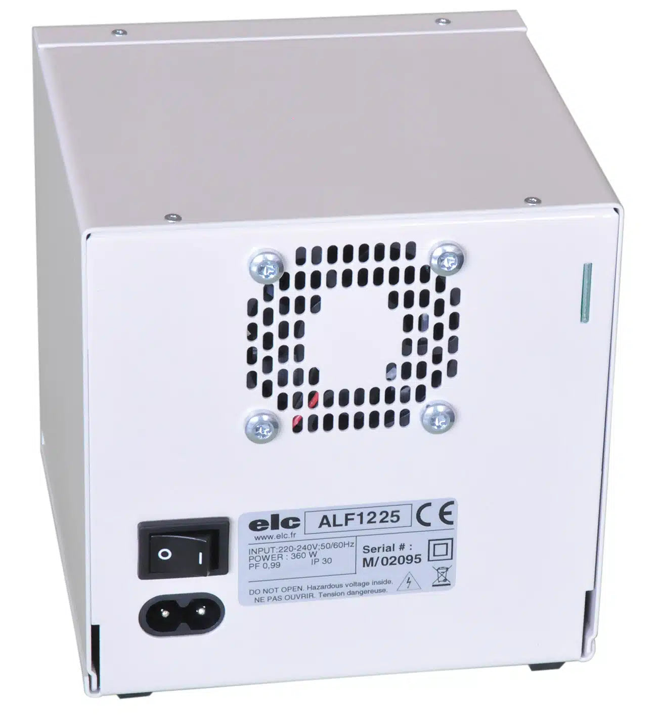ALF1225 Schakelbare, geregelde bench voeding : 12V (Aanpassing 10 - 15V) ; 300W